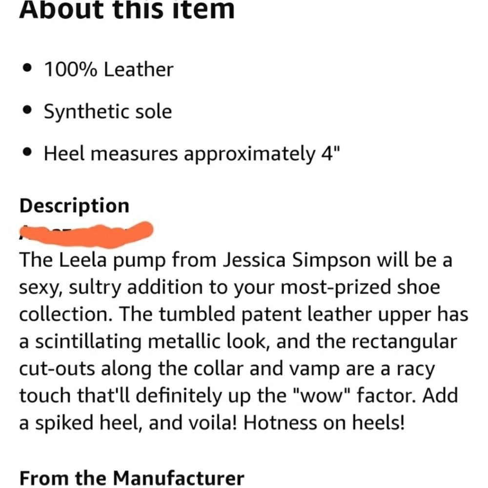 Jessica Simpson Red  pump - Picture 7 of 7